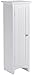American Furniture Classics 25501 OS Home and Office One Door Tall Storage Pantry, Large, White, 1 Pantry