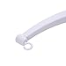 B&B Crib Mobile Attachment Clamp 18 Inch, Easy Attachment with Rubber Padding, Fits Traditional and Convertible Cribs, White