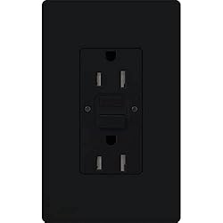Lutron CAR-15-GFST-BL Claro 15-Amp Self-Testing