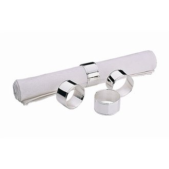 Stalwart P904 Silver Plated Napkin Rings