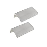 LC LICTOP 2 Pcs Arc Modern Finger Edge Pulls Tab