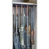 Gun Storage Solutions 6 Rifle Rod Expansion Pack - Gun Rack Rifle Rods, Organize Your Gun Safe, Extra Rifle Rods, (Fabric Sold Separately in Our Starter Packs) (Pink)