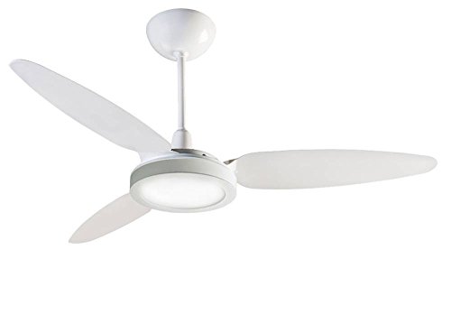 Ventilador Teto Wind Light Silent Luminária Plafon Led 18w Redondo - 220V