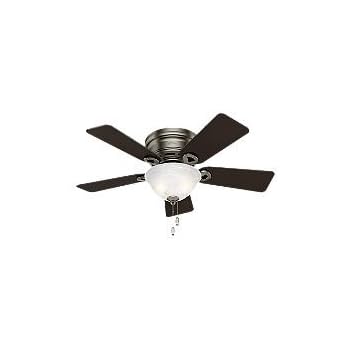 Hunter 42 Conroy Antique Pewter Ceiling Fan With Light Amazon Com