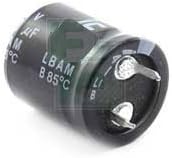ILLINOIS CAPACITOR 686LBA450M2CC LBA Series 68 uF 450 V ±20% Snap-Mount Aluminum Electrolytic Capacitor - 5 Item(s)