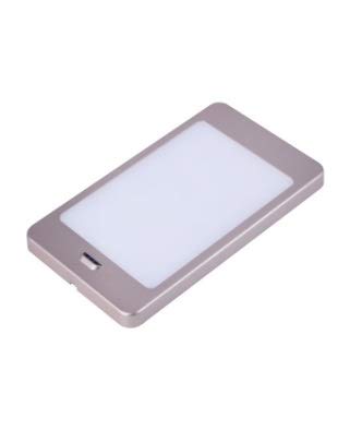 Siena LED Lighting Exclusive Metal Cover LED Puck Light - Naturel White Light (3,000k) - Under Cabinet and Furniture - 120v/110v - Dimmable - Line-Voltage- Code 20838B (12V IPAD Hand Sensor)