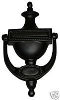 OriginalForgery Urn Style Door Knocker in Black Cast Iron