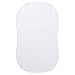 HALO BassiNest Fitted Sheet – 100% Organic Cotton, Soft and Breathable Bassinet Sheet for Babies, 30” x 16” Pre-Shrunk Sheet, White Organic