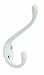 Amerock H55451GW Large Coat and Hat Hook - White