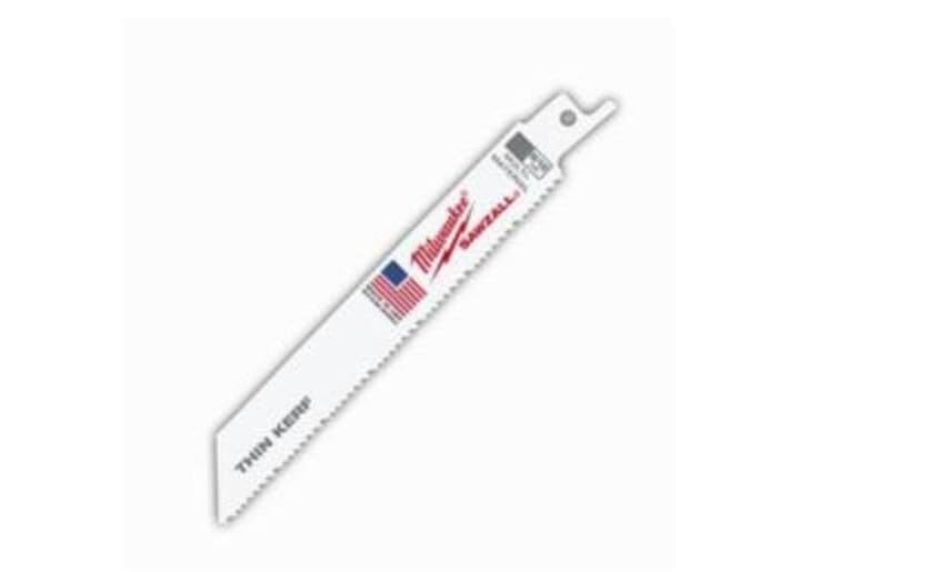 Milwaukee 300 mm Sabre Saw Blades - Bi-Metal Universal Blade - (Pack of 50 48016094