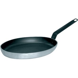Nextday Catering T370 Fry pan, Oval, Heavy duty, aluminium, Non-stick, 400 mm Diameter
