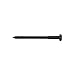 Renovators Supply Manufacturing Lag Bolts 4 in. Black Zinc Plated Steel Lag Screws with Hexagonal Head Pack of 50