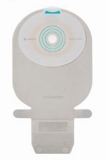 Mio 1-Piece EasiClose Wide Outlet Drainable Pouch, Maxi Transparent, Pre-Cut 1-1/8