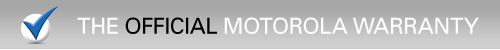 The Official Motorola Warranty