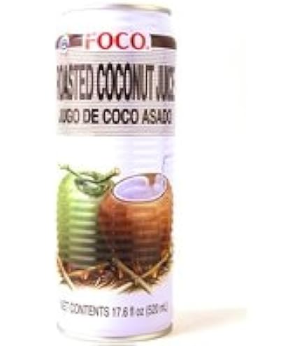 【 coco 】 Amazon.com : FOCO Roasted Coconut Juice (Jugo De Coco Asado