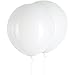 AZOWA White Balloons 36 Inch Big Round Balloon Pack of 6