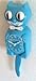 Limited Edition Scuba Blue Kitty-Cat Clock - Made by Kit-Cat Klock® 3/4 Size Authentic