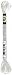 DMC 1008F-S5200 Shiny Radiant Satin Floss, Snow White, 8.7-Yard