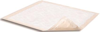 Disposable Heavy Absorbency Underpad Polymer/Cellulose Fiber Peach 30X36 Inch CS/100