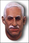 Grey Hair Old Man Latex Mask