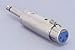 "XLR Female To 1/4"" Male Adapter"