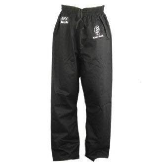 Playwell Krav MAGA Combat Plain Black Training Trousers (Pants) - 4/170cm