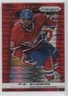 P.K. Subban (Hockey Card) 2013-14 Panini Prizm - [Base] - Target Red Pulsar Prizm #40