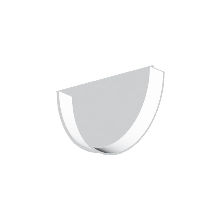 (Freefoam AKA FreeFlow) FDF608W White 116mm Deep Internal Stop End