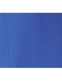 Vestido largo de corte largo con abertura lateral en un hombro de Calvin Klein