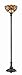 Amora Lighting AM1086FL12 Tiffany Style Peacock Torchiere Floor Lamp, 72