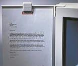 View Clip Swivel Arm- Liftspaper To Eye Level On Monitors