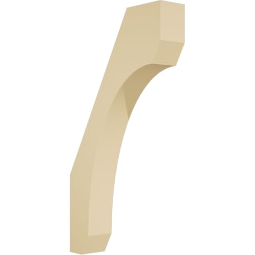 3 1/2"W x 16"D x 28"H Legacy Signature Urethane Knee Brace, Primed Tan