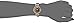 Anne Klein Women's Premium Crystal Accented Gold-Tone and Tortoise Resin Bangle Watch