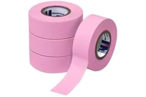 Cole-Parmer Write-On Lab Labeling Tape, Pink, 1.9 cm (3/4 (in)) x 12.8 m (14 yds), 2.54 cm (1 (in)) Core; 4/PK