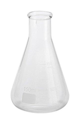 American Metalcraft GF3 Glass Chemistry Flask, 3 1/2-Ounces