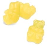 Banana Flavored Gummy Bears, 1LB