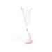pidan Studio Roly-Poly Feather Teaser Cat Toy with Bell (Newest Version) - Entertain Your Cat While You're Away (Pink)