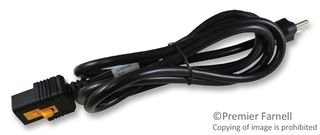 VOLEX VL-0136-14-200 POWER CORD NEMA5-15P/IEC C19, 2M, 15A, BLACK (1 piece)