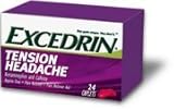 Excedrin Tension Headache Caplets 100 Ct