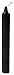 Mickey Thompson TMT Black Taper Candles, 6