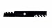 USA Mower Blades (3 CMB022BP Toothed High Lift Blade Fit Scag Husqvarna Toro 48108 481707 481711 48185 482462 Length 18in. Width 2 1/2in. Thickness .240in. Center Hole 5/8in. 36 50 52 54in. Deck