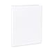 Blue Summit Supplies 10 Pack of 1/2 Inch 3 Ring Economy Binders, White, Bulk Clear Cover Binders for Home, Office, and School, 8 1/2 inch x 11 Inch Paper, Value Pack