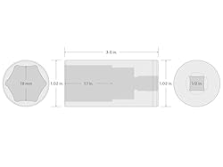 TEKTON 1/2 Inch Drive x 19 mm Deep 6-Point Socket