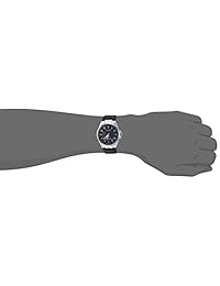 Ciudadano CB0160 - 00E mundo perpetuo AT reloj para hombre negro 42 mm. acero inoxidable