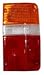 TYC 11-1654-02 Toyota Pickup Passenger Side Replacement Tail Light Lens Only