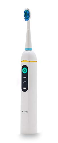 Jetpik JP250- SOLO+ - Rechargeable Portable Power Water Flosser with pulsating Floss and Cordless Dental Water Jet Cleaning and Sonic toothbrush with build in UV + Ozone sanitizer - Thumbnail 3
