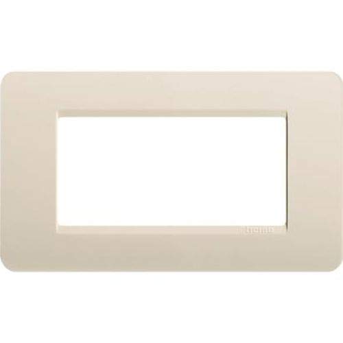 Bticino matix Plate 4 Modules Ivory