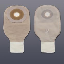 HOLLISTER Colostomy Pouch Premier One-Piece System 12 Length 1-1/2 Stoma Drainable (#8633, Sold Per Box) by Premier
