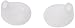 Tiehnom 20 Piece (10 Pair) Samsung Earbud Covers Silicone Replacement Ear Gels Buds for Samsung Galaxy S7/S6/S6 Edge Earbuds, White