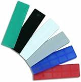ALWAYSFIRST 4 FIXINGS AF4F 28mm Flat Plastic Packers 50pc Mixed 1-6mm Window view 8